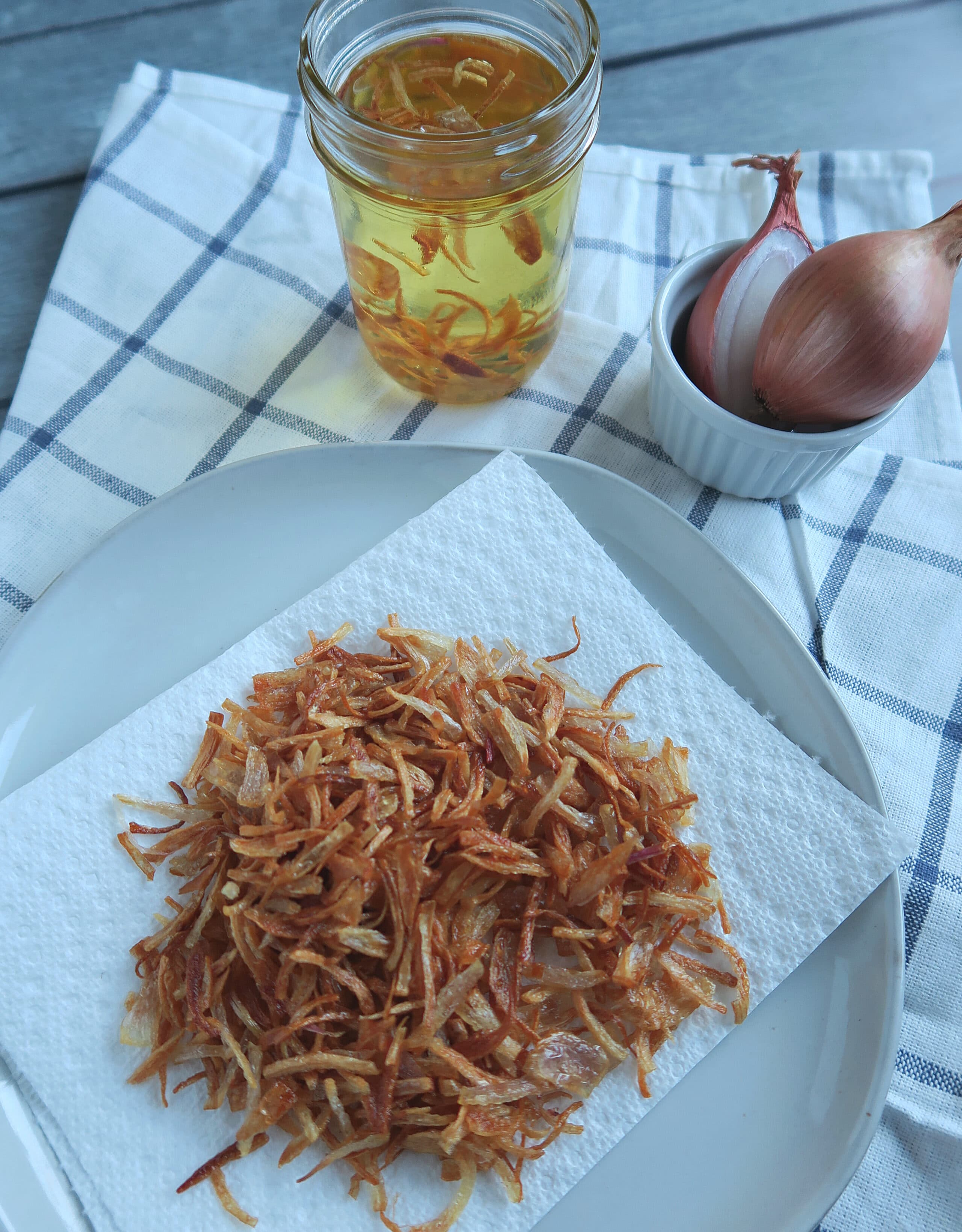 Crispy Fried Shallots and Shallot Oil • Cooking in Chinglish
