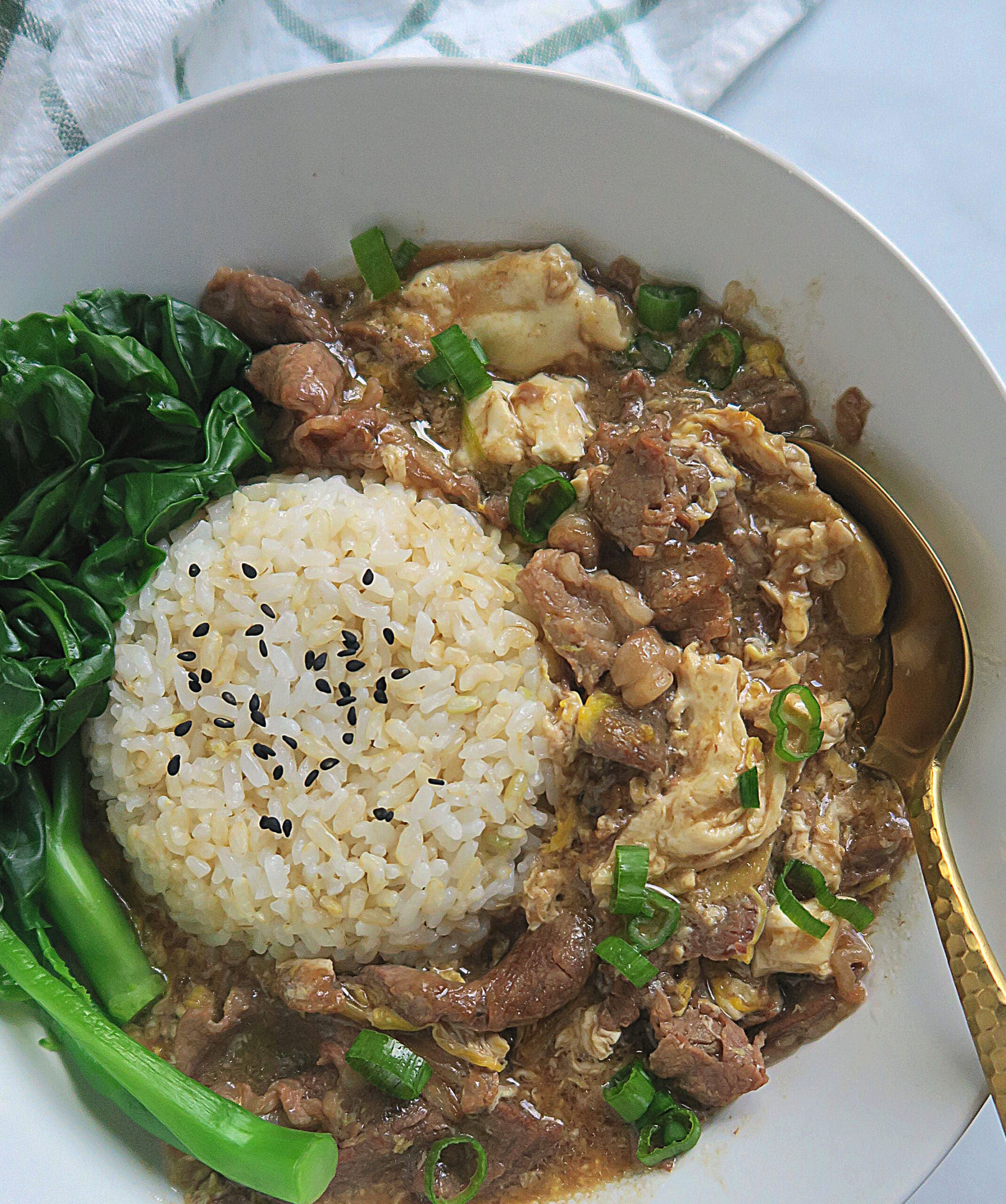 20 Minutes Chinese Beef and Rice Bowl-image