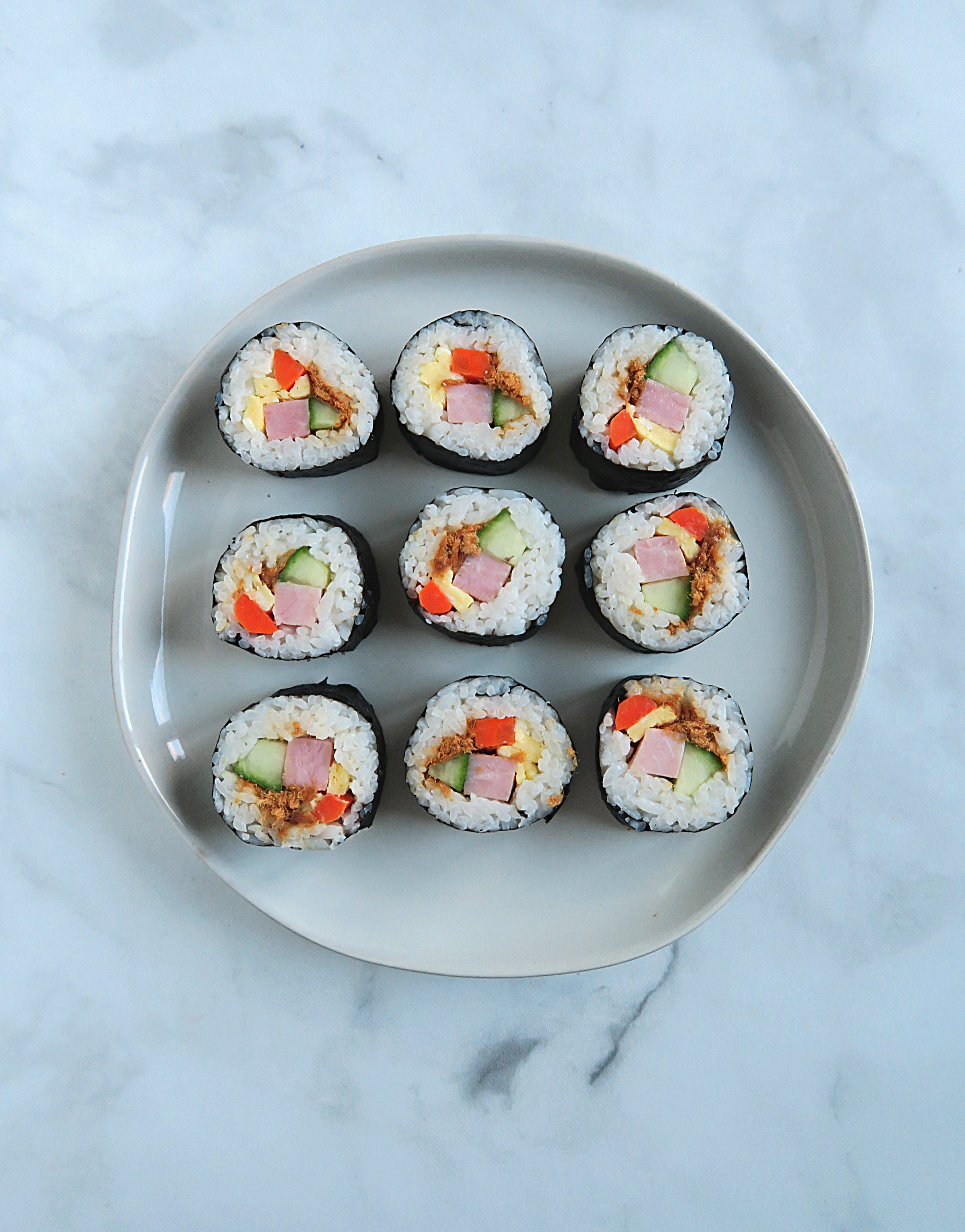 How to make Homemade Sushi Maki Rolls - The Sweet Balance