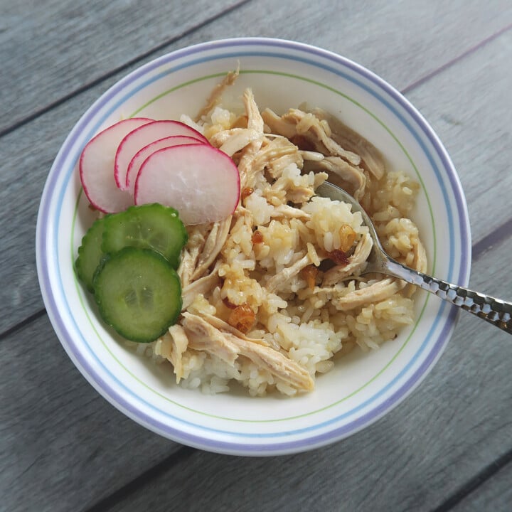 Taiwanese Chicken Rice (雞肉飯) - Cooking in Chinglish