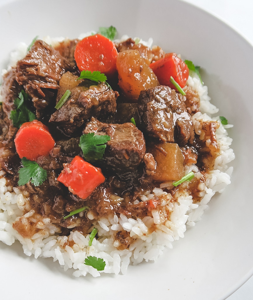 Diced beef recipes online pressure cooker