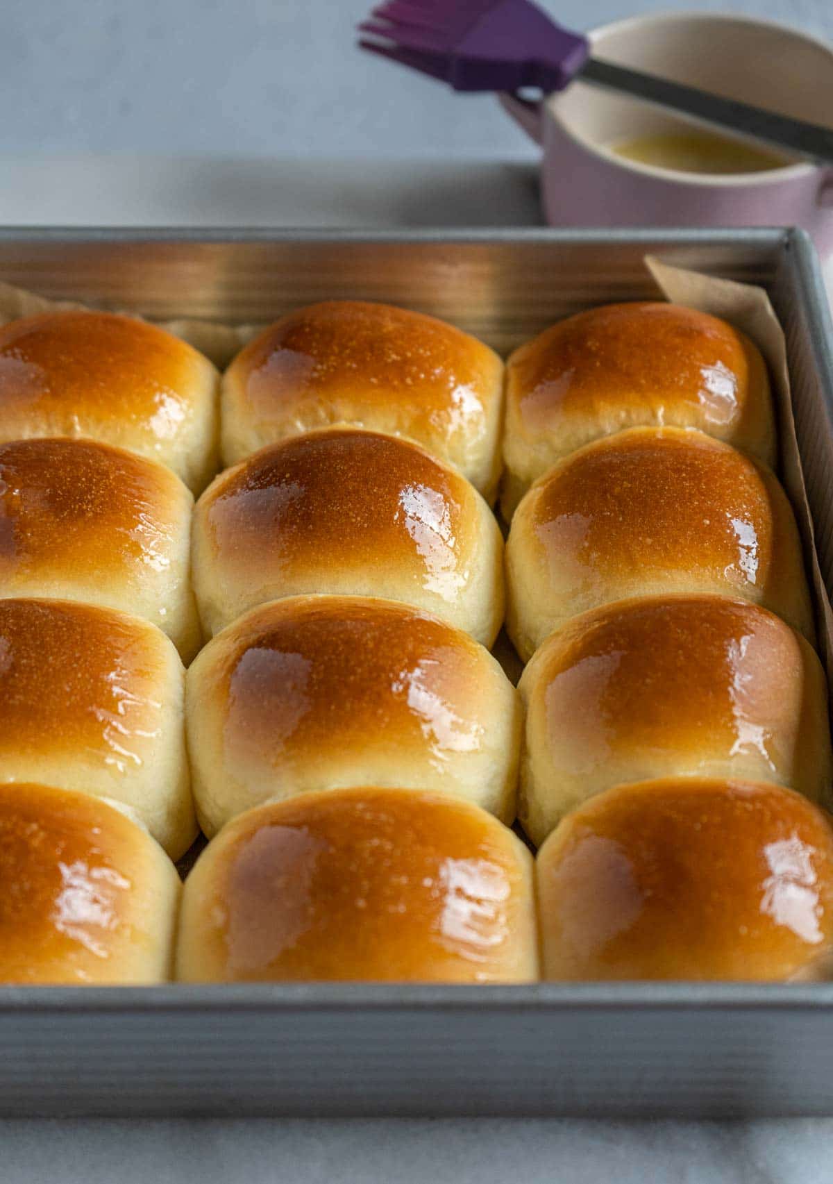 Mini Milk Bread Rolls - Sprinkles and Sprouts