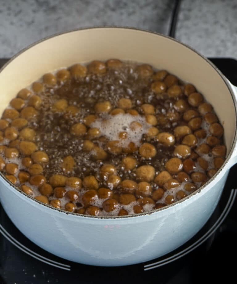3 Ingredient Easy Homemade Boba Pearl Cooking in Chinglish