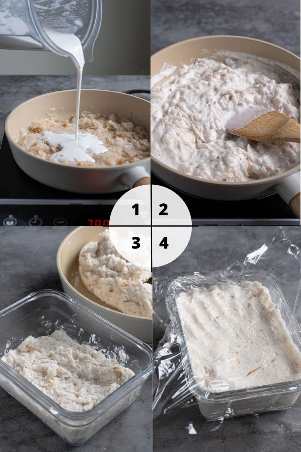 Taiwanese Turnip Cake (Made With Basmati Rice) Cooking in Chinglish