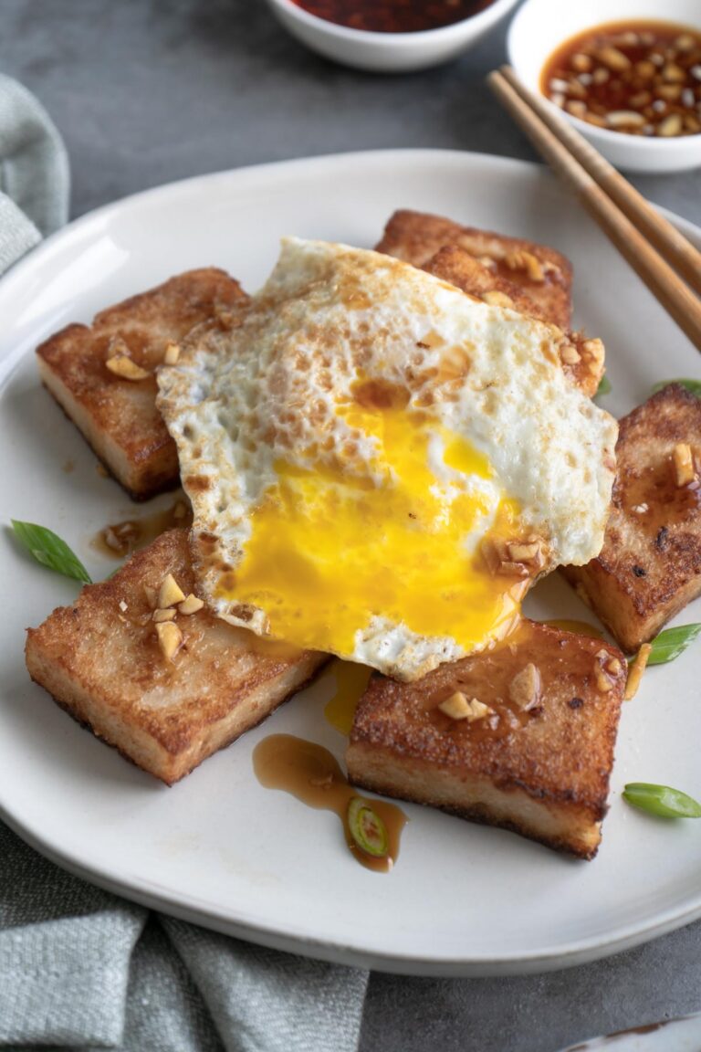 Turnip Rice Cake Taiwanese Turnip Cake (Made With Basmati Rice) - Cooking in Chinglish
