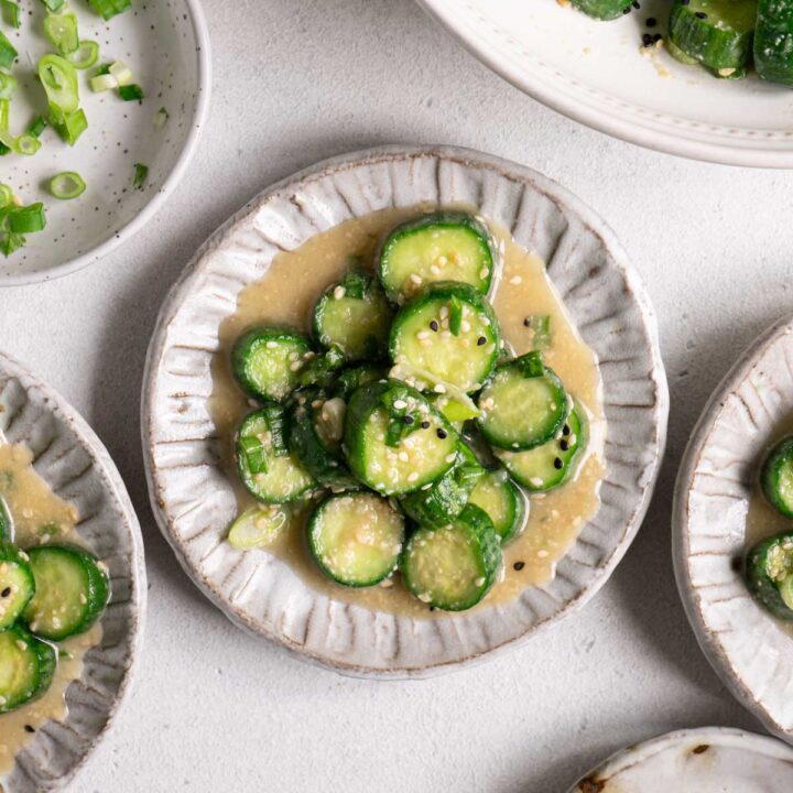 Asian Cucumber Salad with Miso and Sesame Cooking in Chinglish